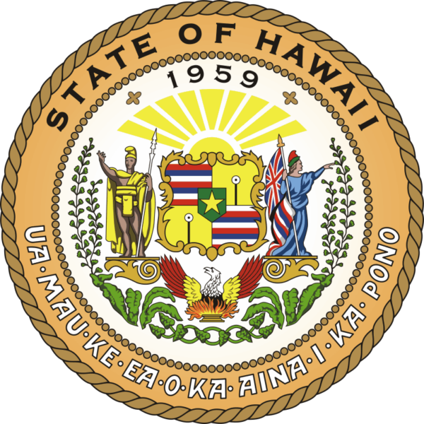 Hawaii State Seal Decal