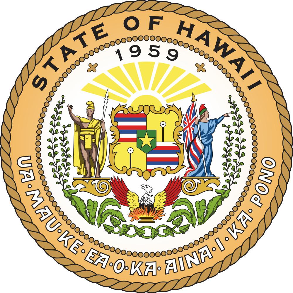 Hawaii State Seal Decal