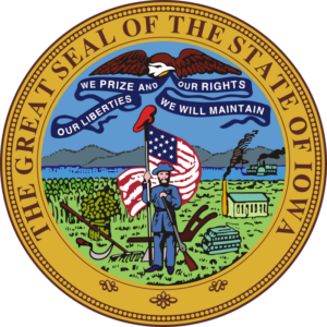 Iowa State Seal Decal