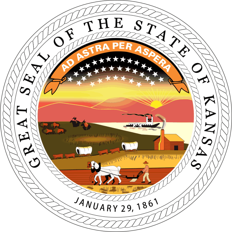 Kansas State Seal Decal
