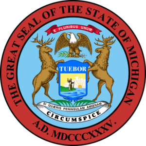 Michigan State Seal Decal