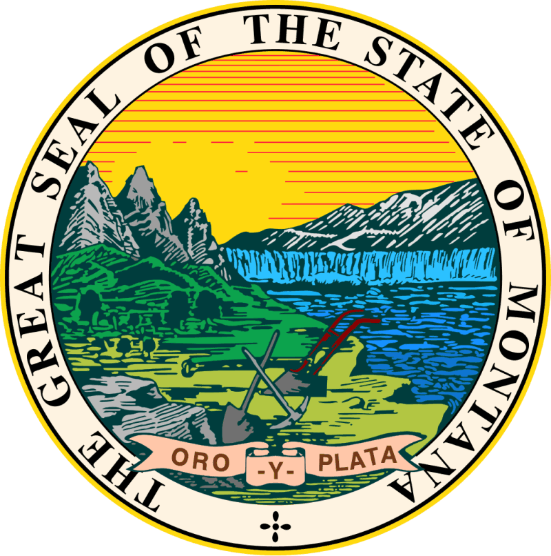 Montana State Seal Decal