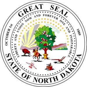 North Dakota State Seal Decal