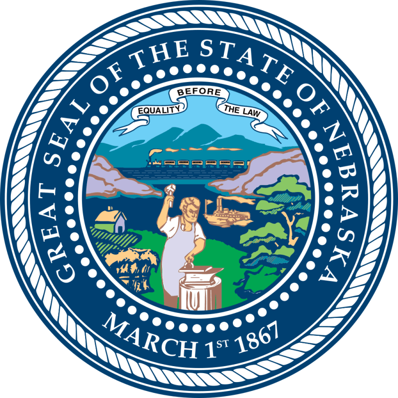 Nebraska State Seal Decal