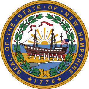 New Hampshire State Seal Decal
