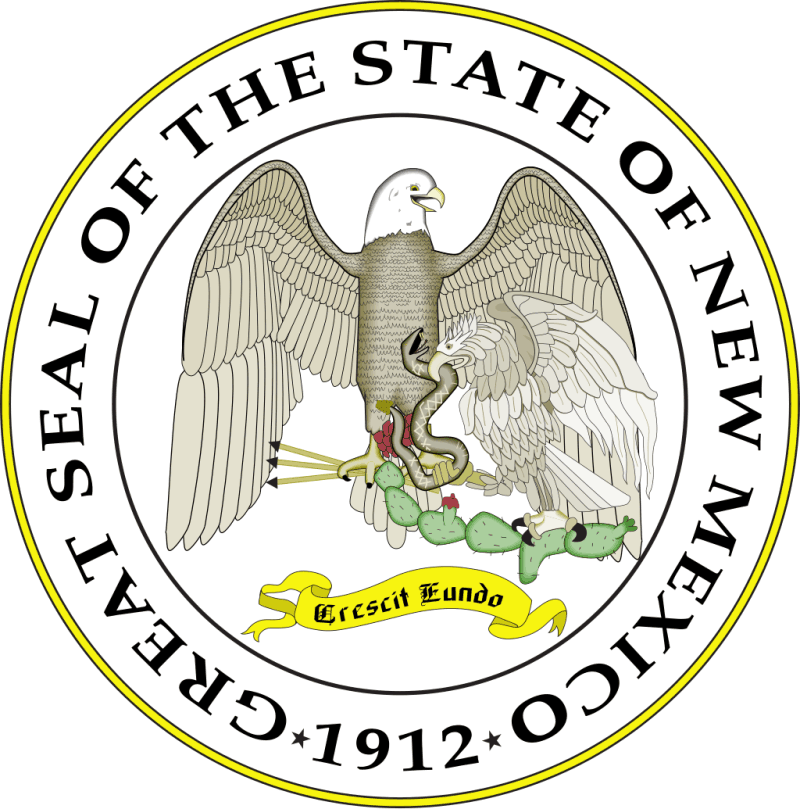 New Mexico State Seal Decal