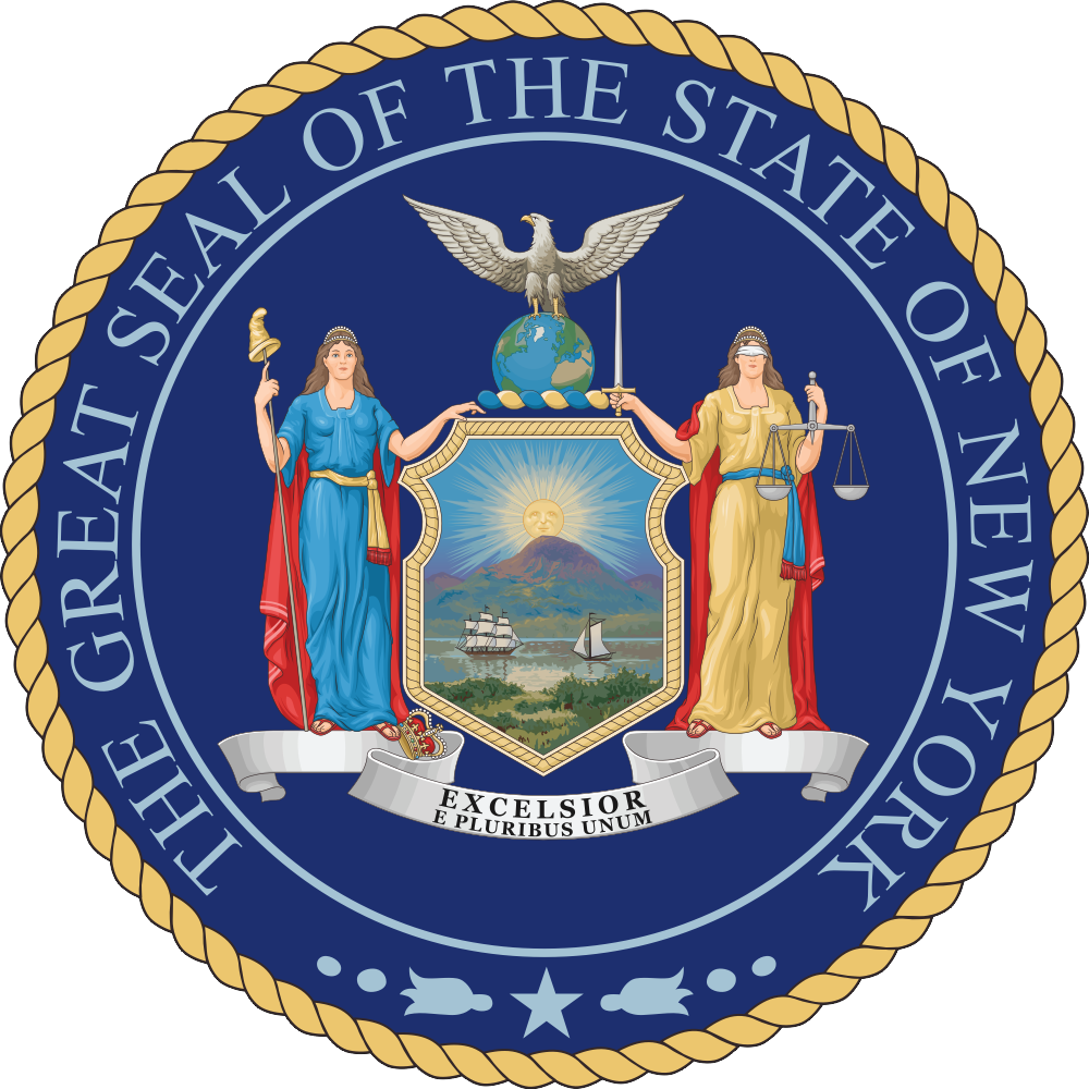 New York State Seal Decal