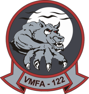 VMFA-122 Marine Fighter Attack Squadron (v2) Decal
