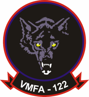 VMFA-122 Marine Fighter Attack Squadron (v3) Decal