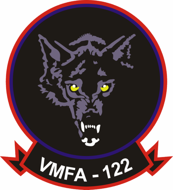 VMFA-122 Marine Fighter Attack Squadron (v3) Decal