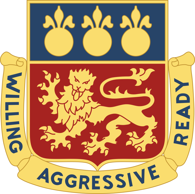 485th Support Battalion DUI Decal