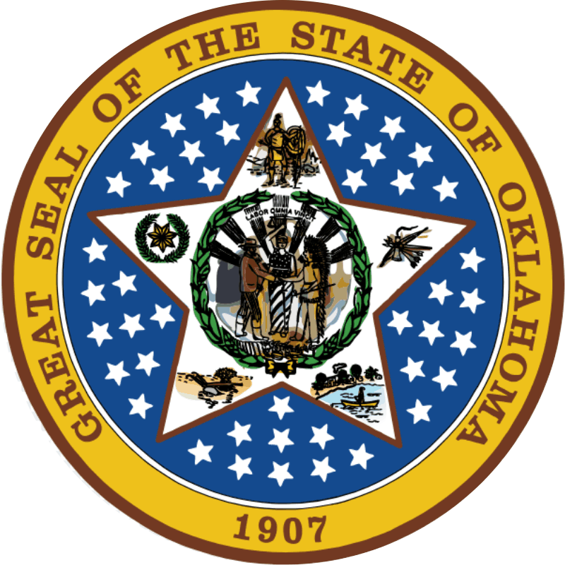 Oklahoma State Seal Decal