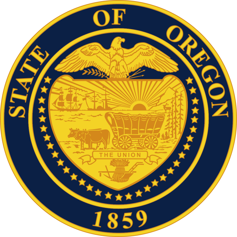 Oregon State Seal Decal