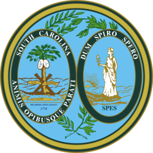 South Carolina State Seal Decal