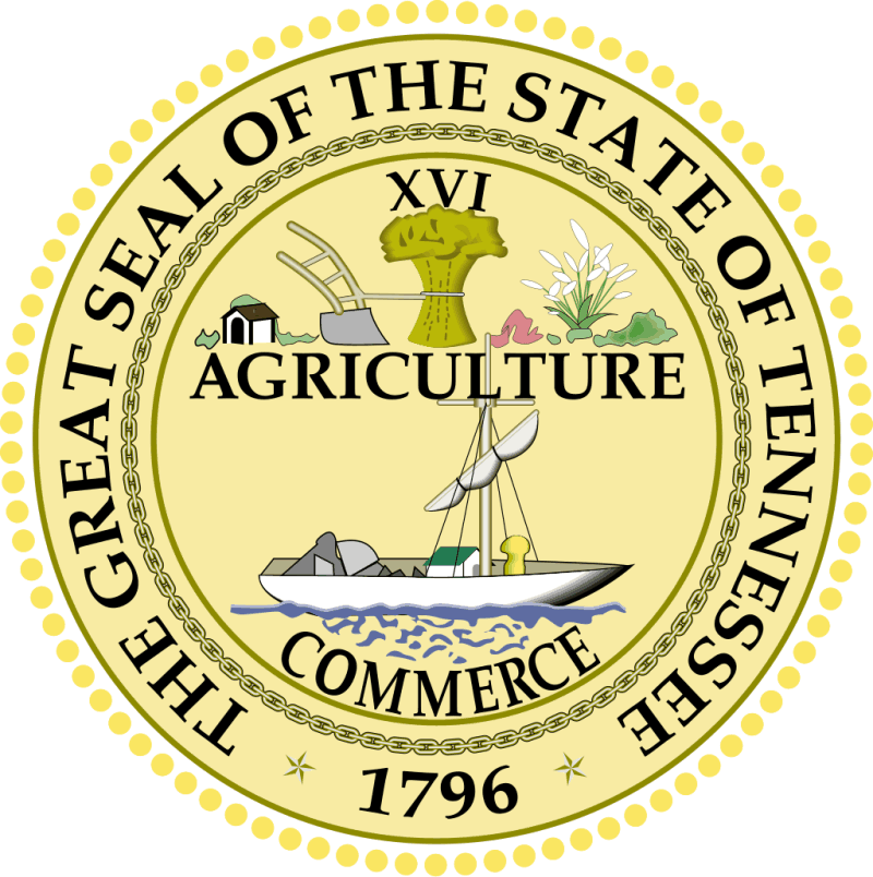 Tennessee State Seal Decal