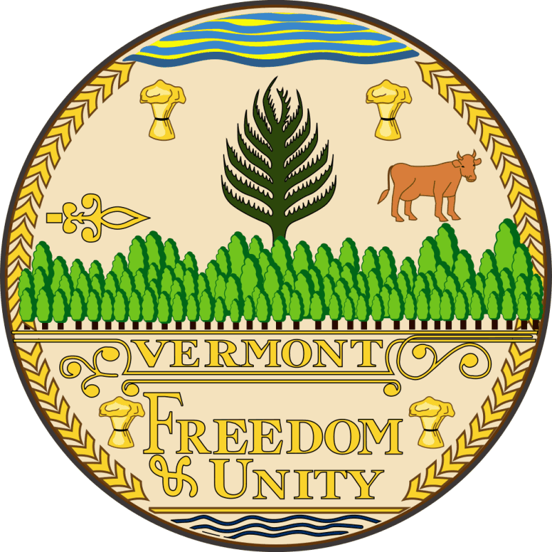 Vermont State Seal Decal