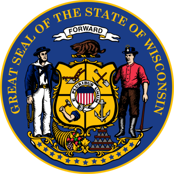 Wisconsin State Seal Decal