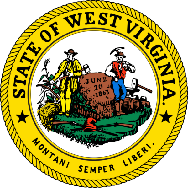 West Virginia State Seal Decal