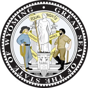 Wyoming State Seal Decal