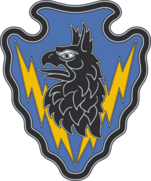 71st Military Intelligence Brigade Combat Service Identification Badge Decal