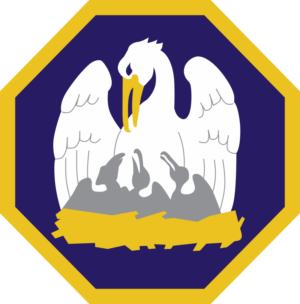 Louisiana Army National Guard SSI Decal