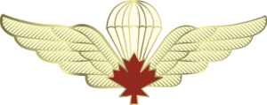 Canadian Jump Wings Decal
