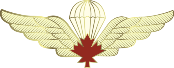 Canadian Jump Wings Decal