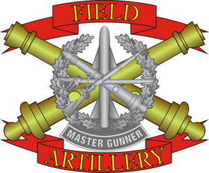 Field Artillery Master Gunner Decal