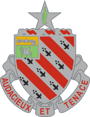 8th Field Artillery Regiment DUI Decal