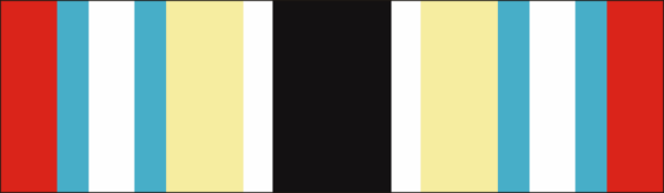 New York - Operation Iraqi Freedom Service Ribbon Decal