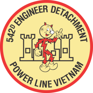 542 Engineering Detachment Vietnam Decal