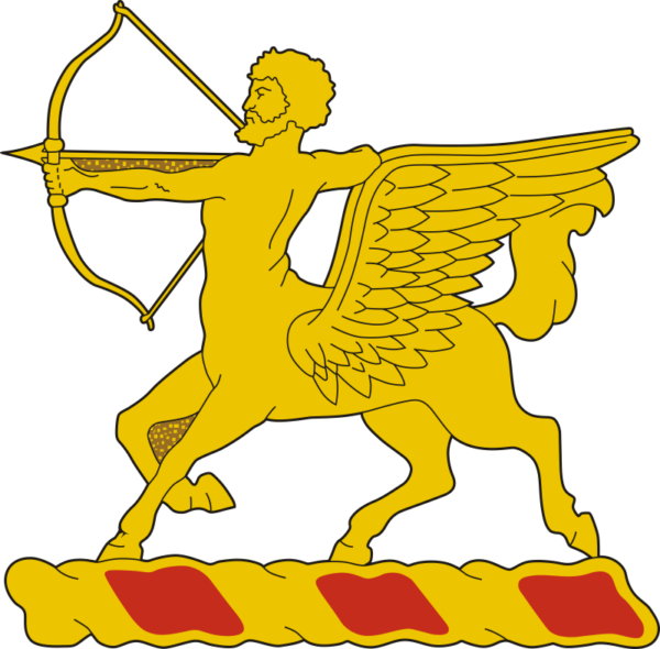 6th Field Artillery Regiment DUI Decal