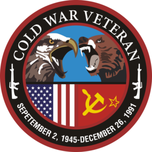 Cold War Veteran Eagle and Bear Decal