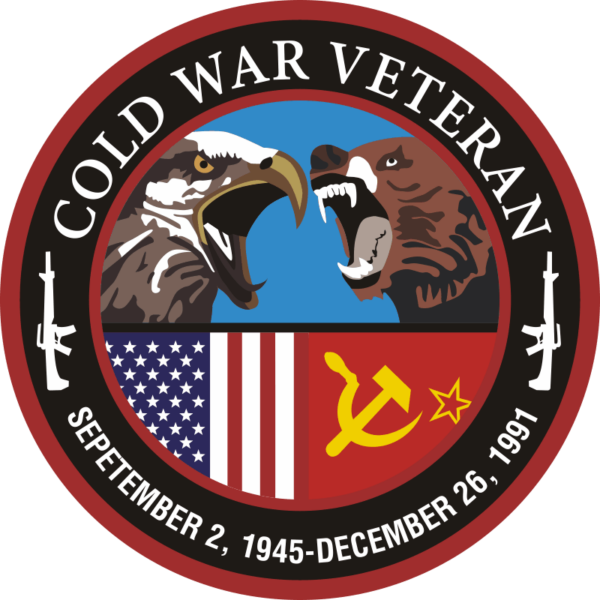 Cold War Veteran Eagle and Bear Decal