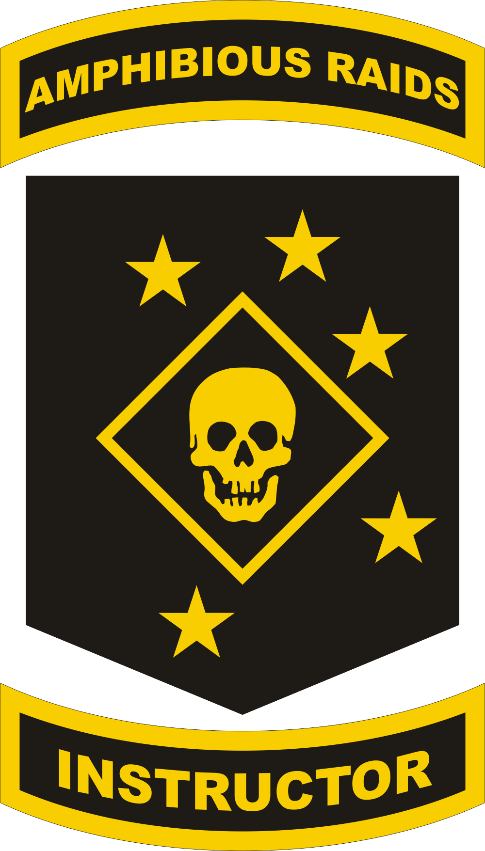Marine Raiders Instructor Decal