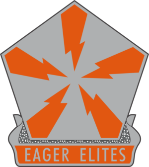 22nd Signal Brigade DUI Decal