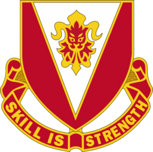 293rd Engineer Battalion DUI Decal