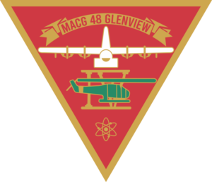 MACG-48 Marine Air Control Group 48 Glenview Decal