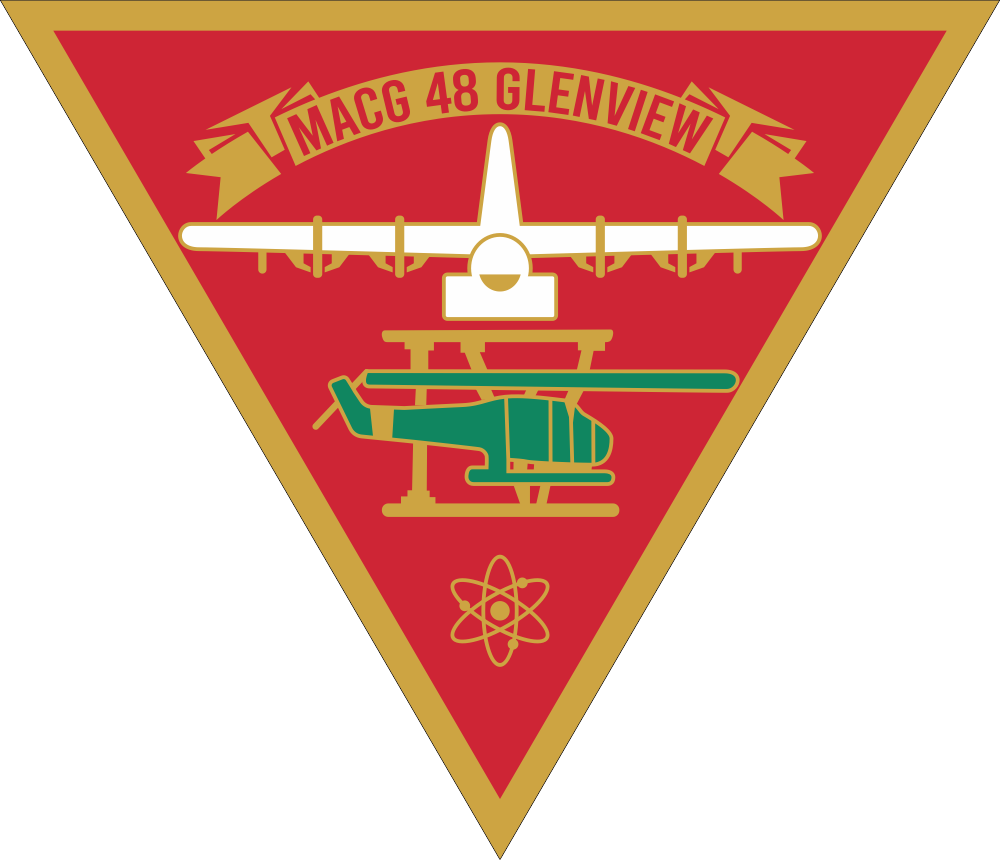 MACG-48 Marine Air Control Group 48 Glenview Decal