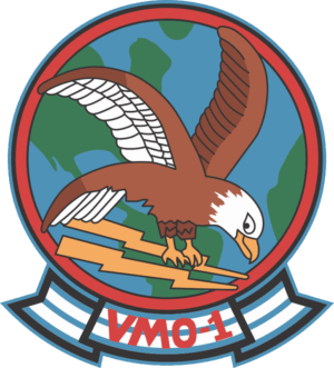 VMO-1 Marine Observation Squadron - Modern version Decal