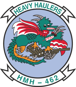 HMH-462 Marine Heavy Helicopter Squadron (v3) Decal