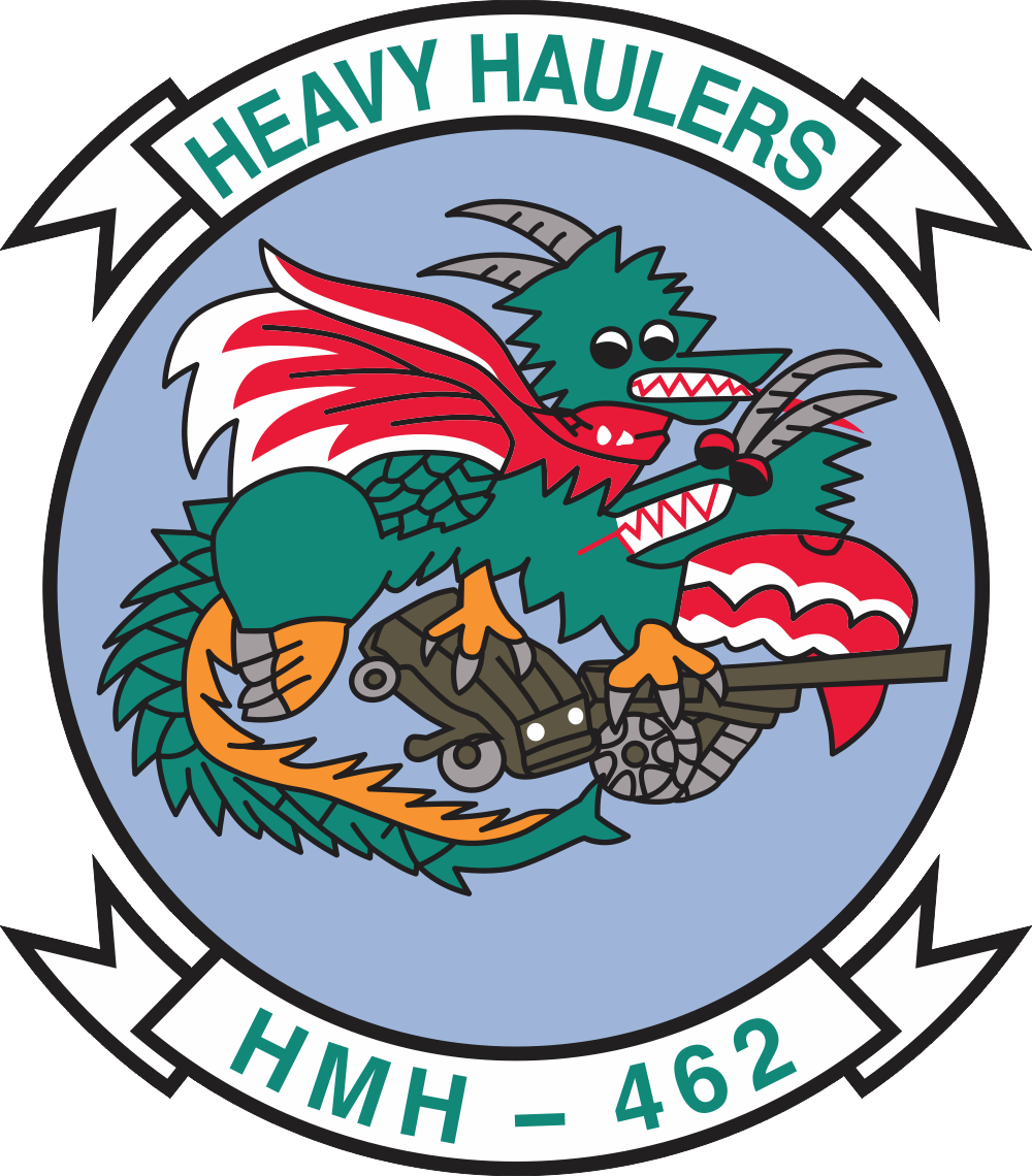 HMH-462 Marine Heavy Helicopter Squadron (v3) Decal