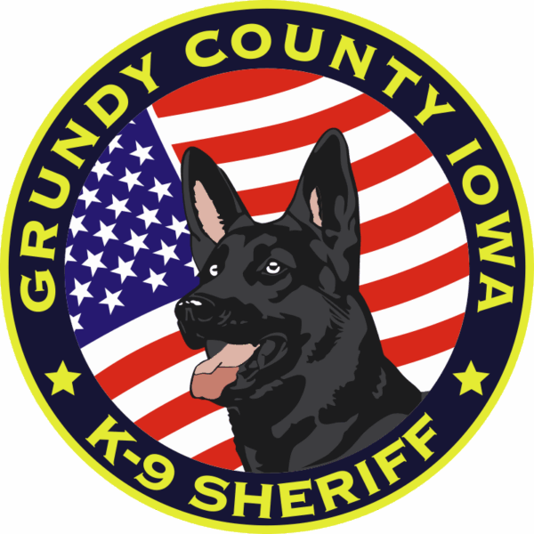 Grundy County Iowa K-9 Sheriff Decal