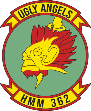 HMM-362 Marine Medium Helicopter Squadron (v2) Decal