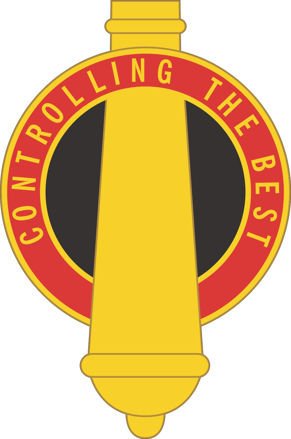 210th Fires Brigade DUI decal