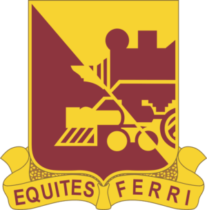 729th Transportation Battalion DUI Decal