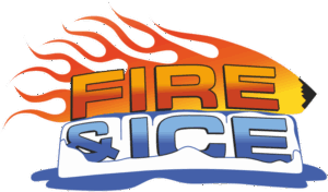 Boeing B2 Fire and Ice Logo Decal