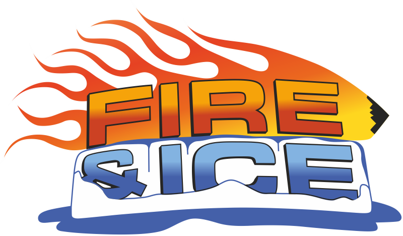Boeing B2 Fire and Ice Logo Decal