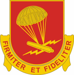 377th Field Artillery Regiment DUI Decal
