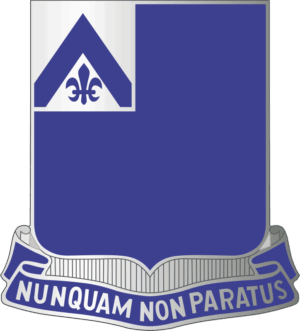 185th Infantry Regiment DUI Decal